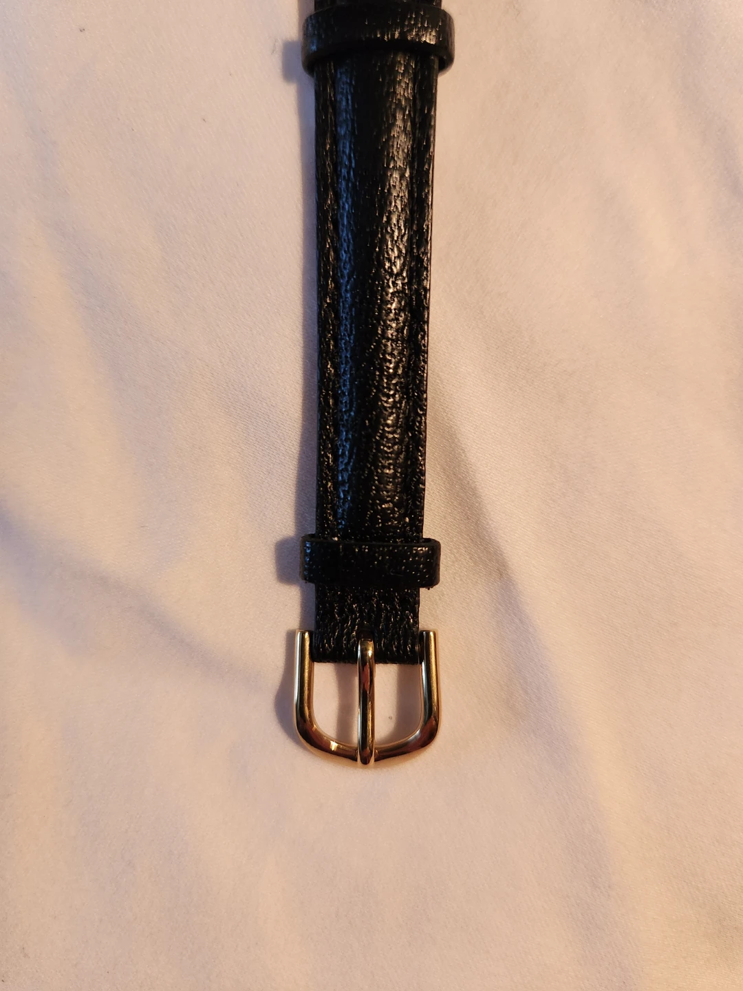 Women's Diamond Quartz Watch with Black Leather Band - photo 5