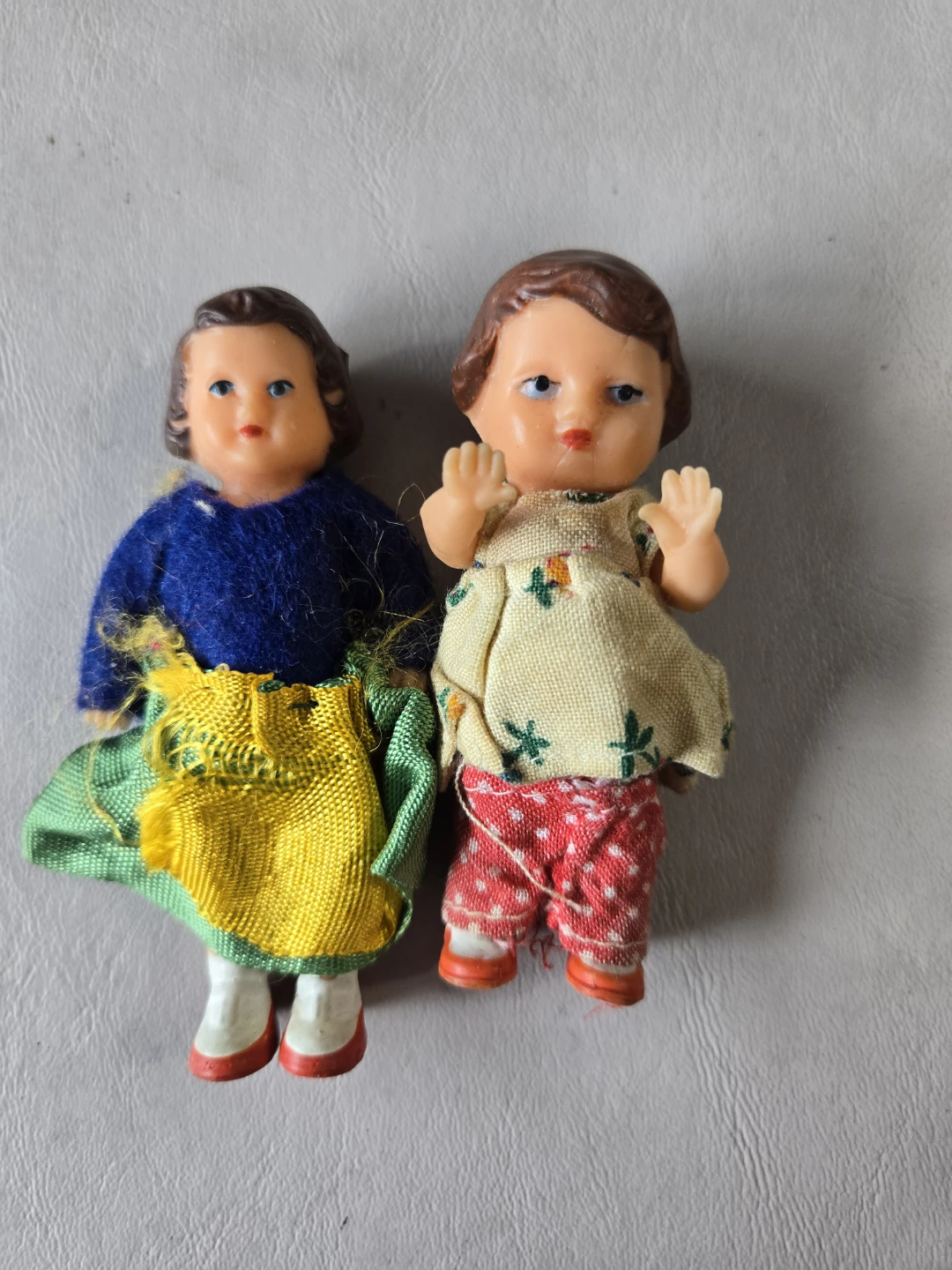 Vintage German Dolls - Pair of Cute Collectibles