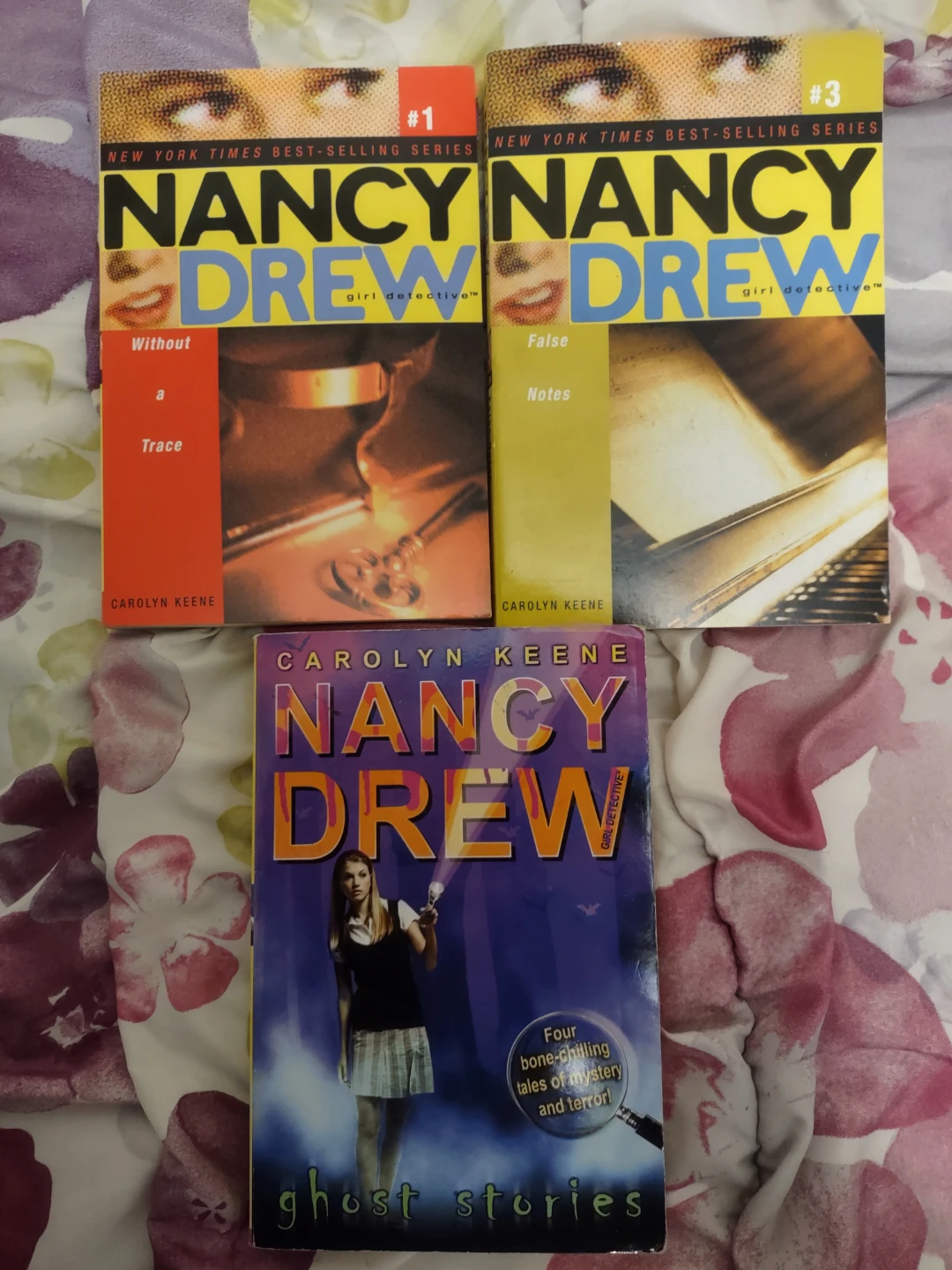 Nancy Drew by Carolyn Keene - #1, #3, and Ghost Stories