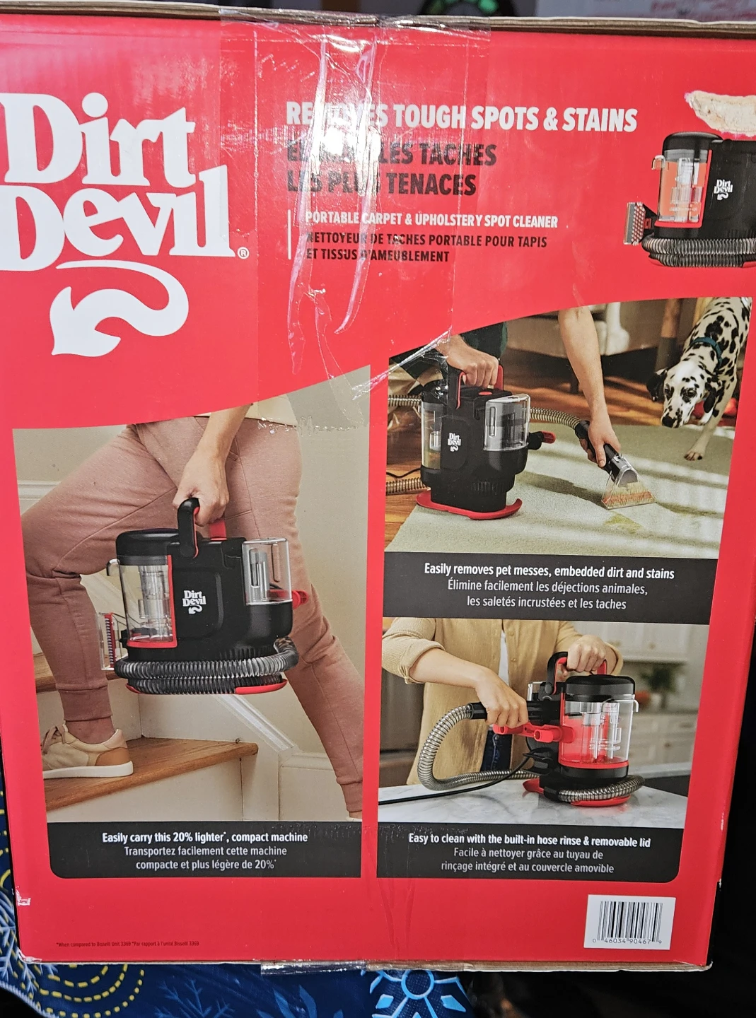 Dirt Devil Portable Carpet & Upholstery Spot Cleaner - photo 2
