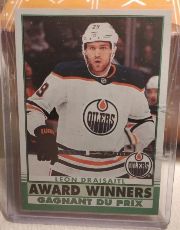 🥕 Leon Draisaitl Award Winners Hockey Card
