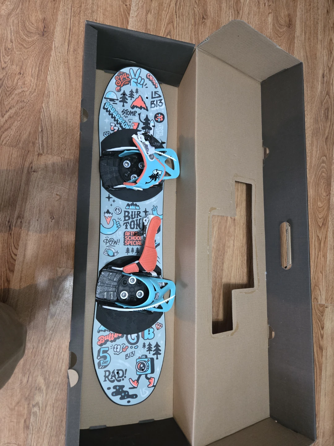 Burton After School Special Snowboard & Boots Size 090