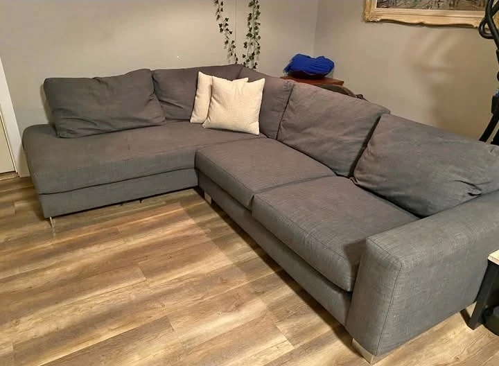 Dark Grey Sectional Sofa free delivery