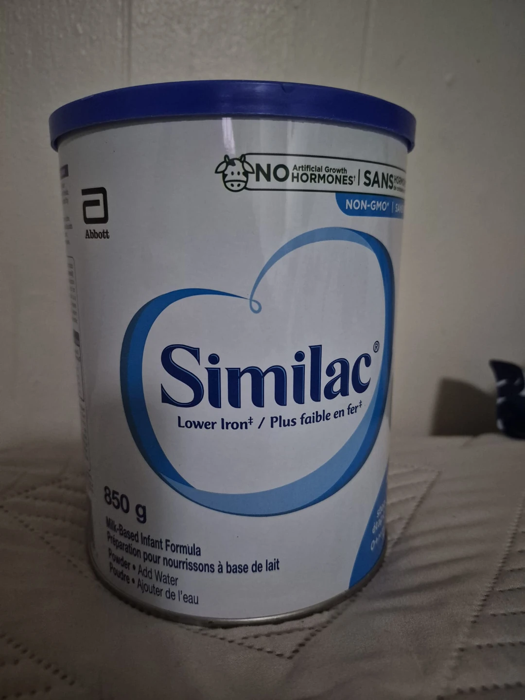 Similac Lower Iron+ Milk-Based Infant Formula 850g - photo 2