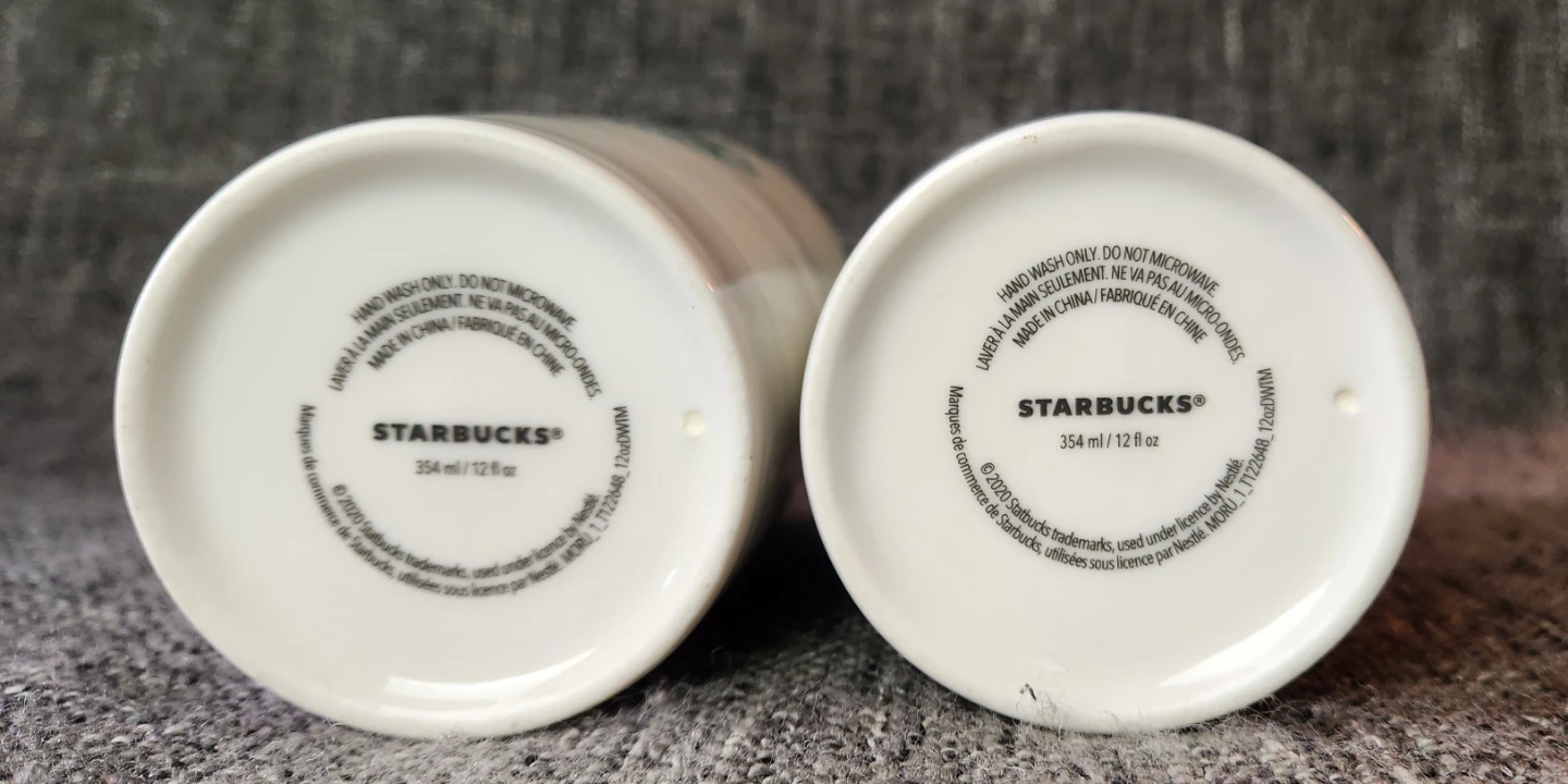 Starbucks 12oz Marble Swirl Tumblers (Set of 2) - photo 5