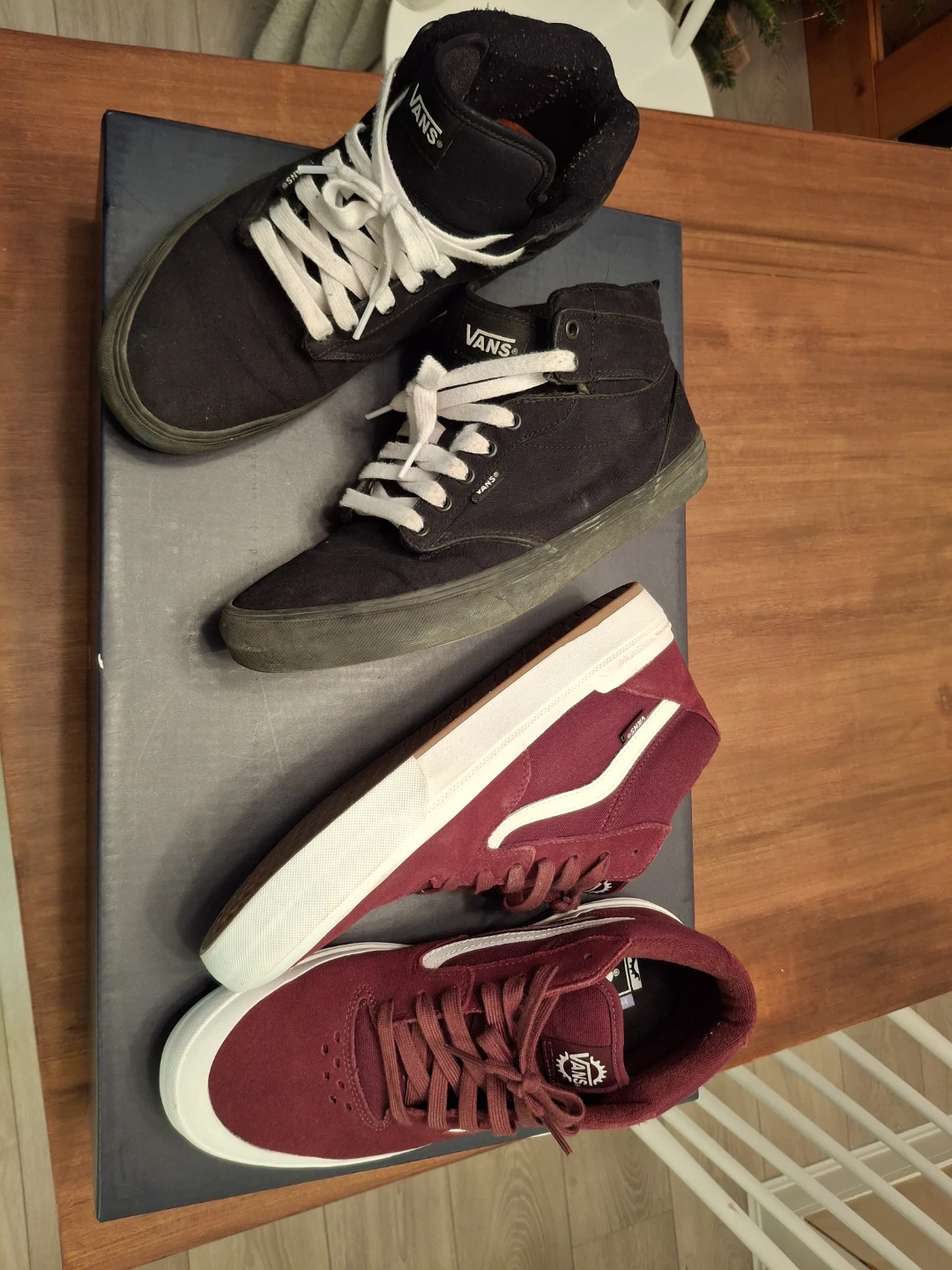 Vans Shoes: Black High-Tops