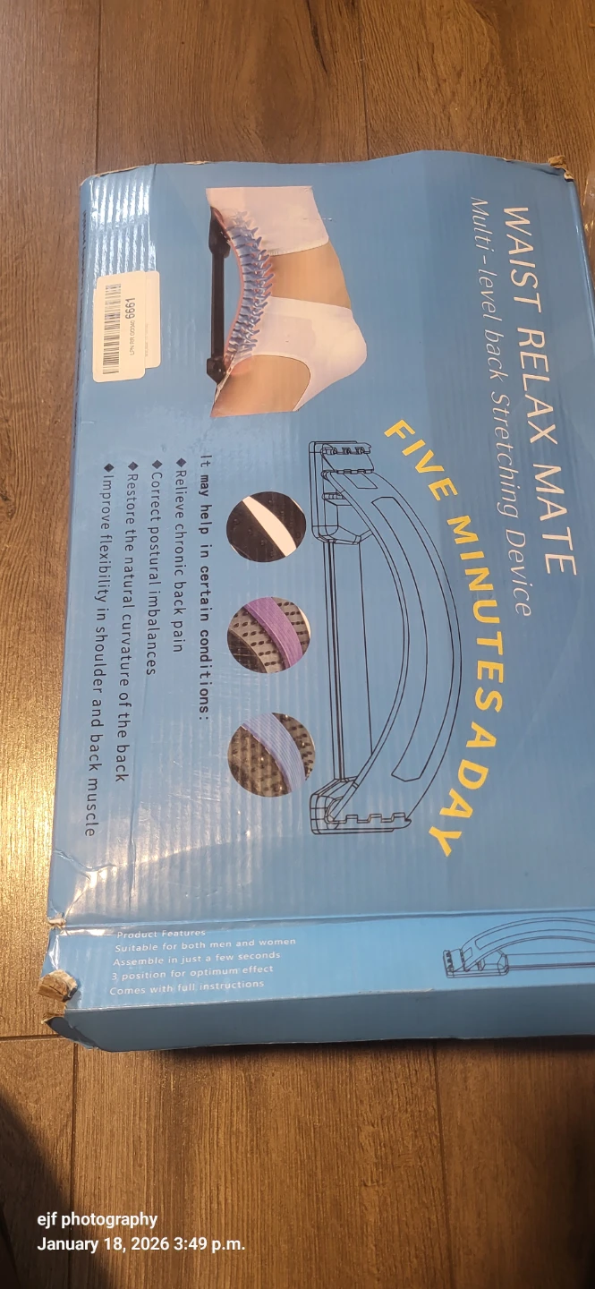 Waist Relax Mate Back Stretching Device