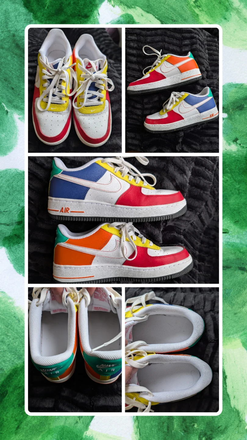 Nike Air Force 1 Low Color Block Sneakers