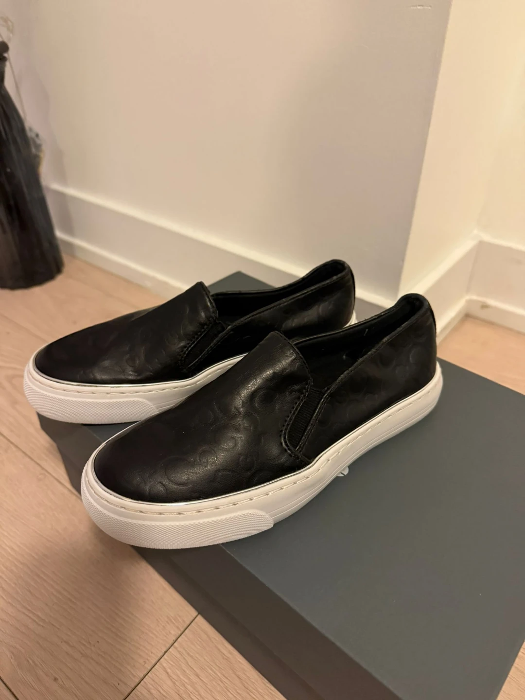 Guess Black Slip-On Sneakers Women Size 36