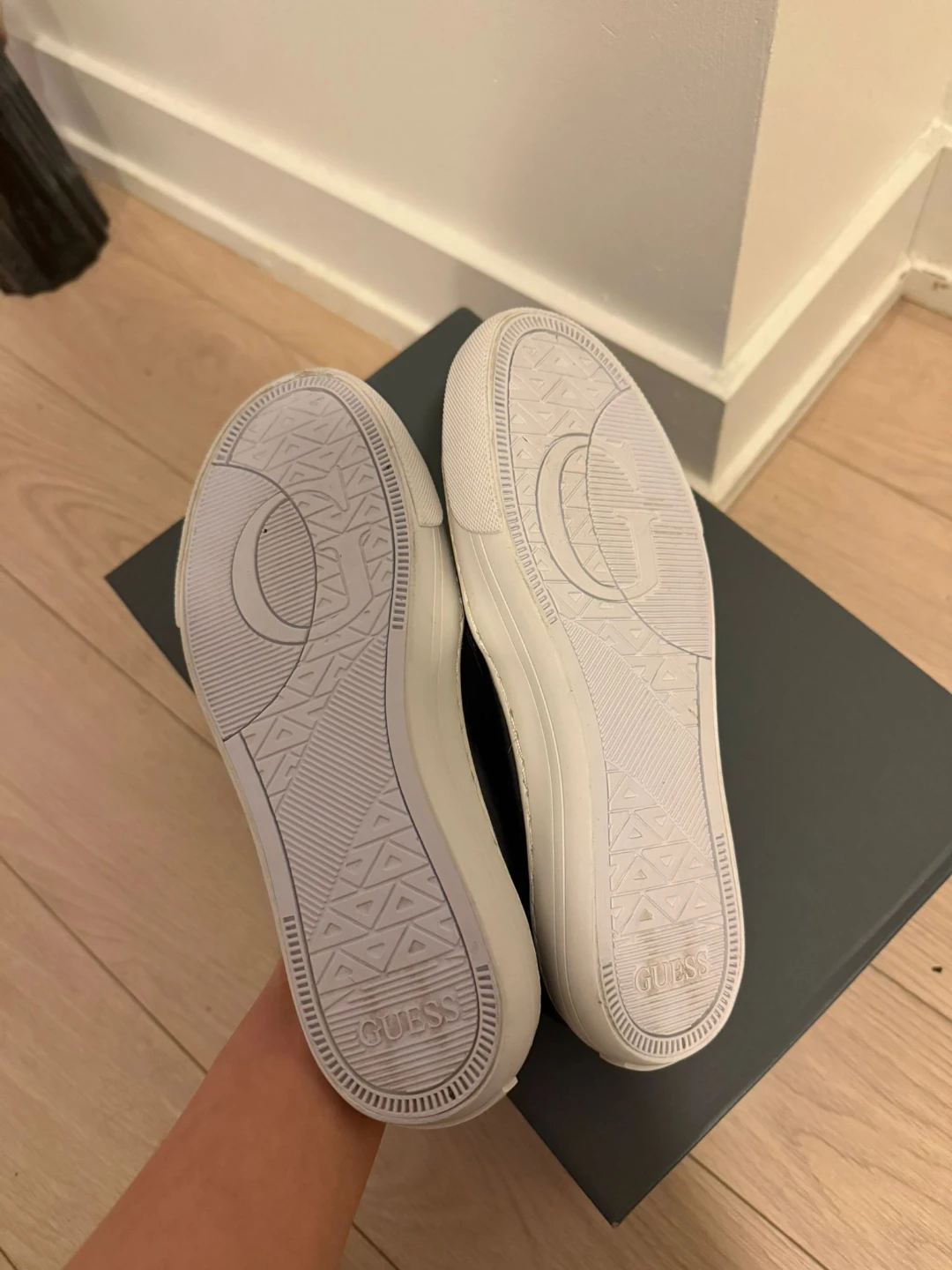 Guess Black Slip-On Sneakers Women Size 36 - photo 5