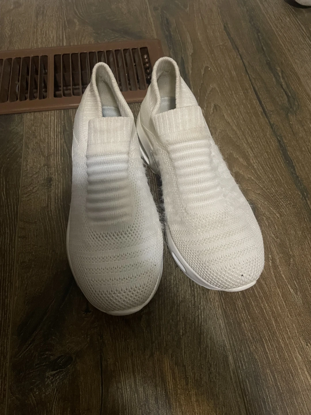 White Slip-on Sneakers