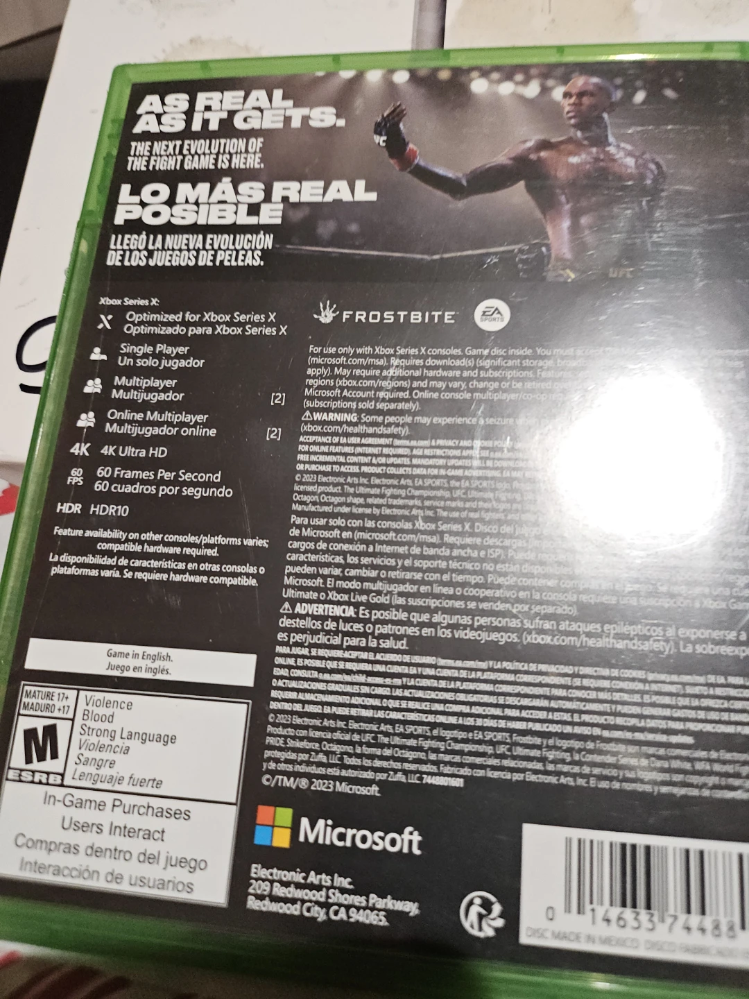 EA Sports UFC 5 for Xbox Series X - photo 2