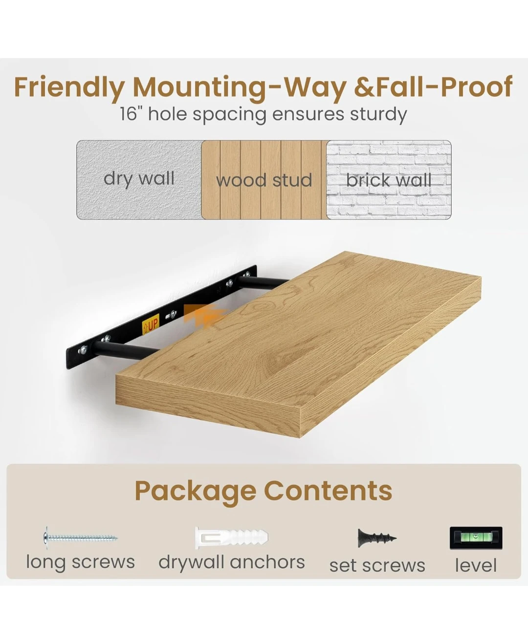 Floating Shelves 36" - NEW! (with original box) - photo 2