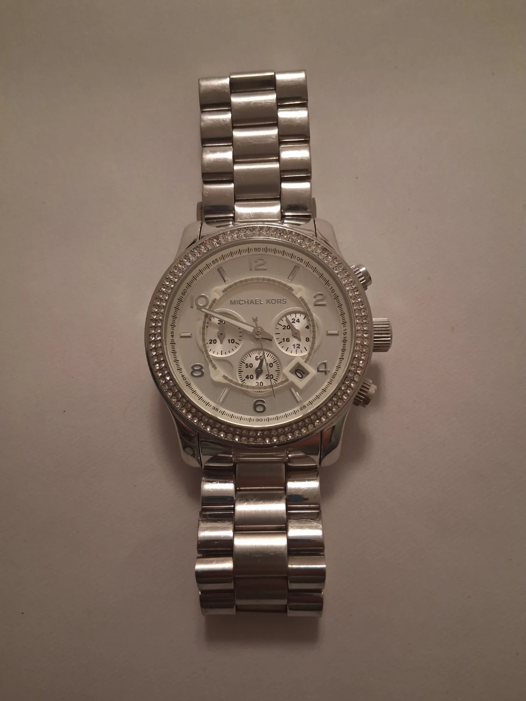 Michael Kors Stainless Steel Chronograph Watch