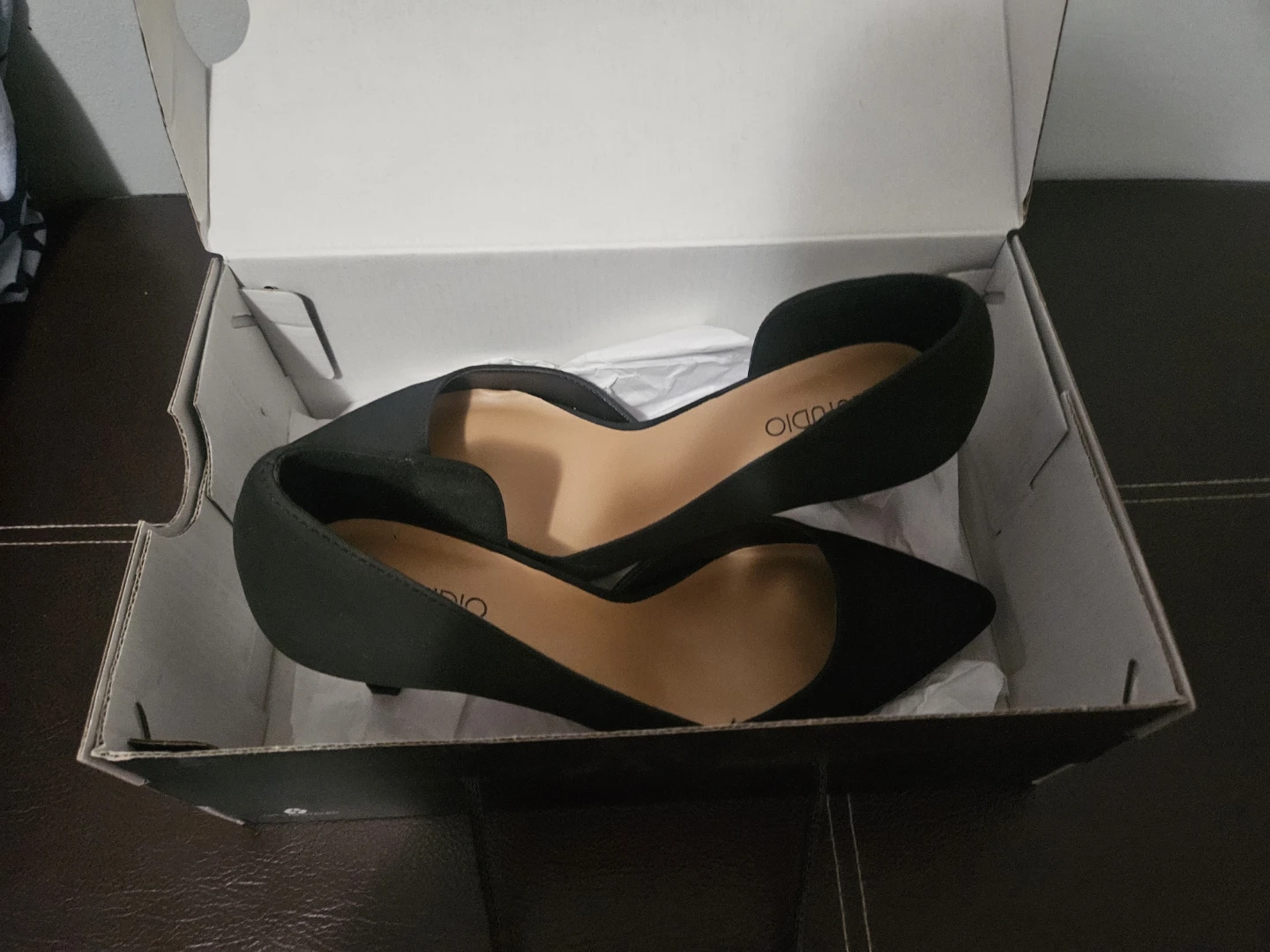 K Studio Black D'Orsay Heels size 8.5 - photo 3