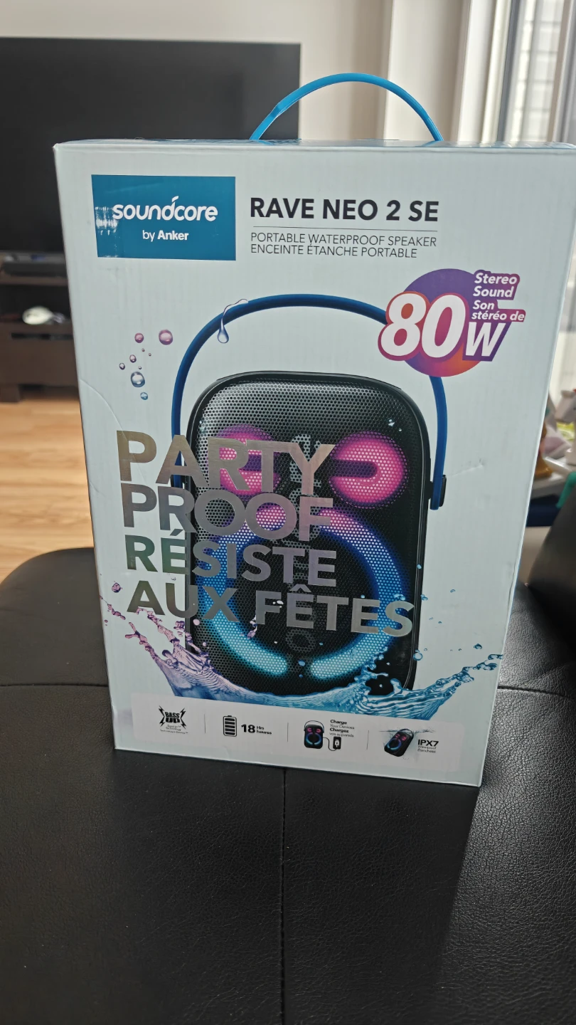 Soundcore Rave Neo 2 SE Portable Waterproof Speaker
