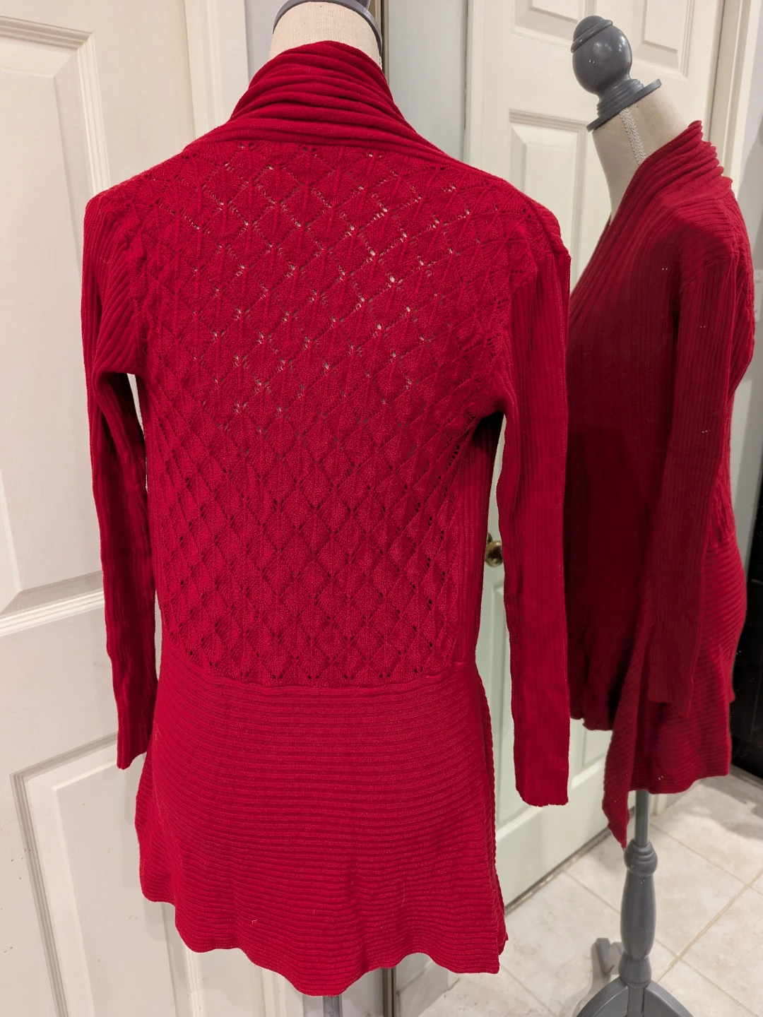 Red Cardigan - size S - photo 3