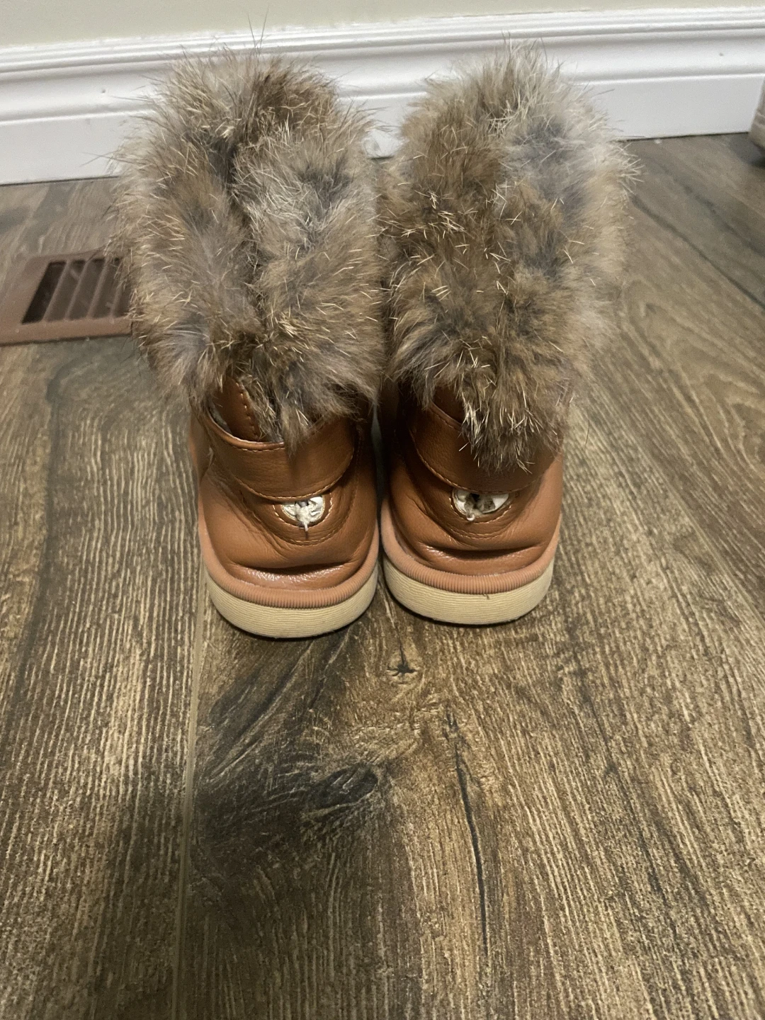 Kids Fluff Mini Quilted Boot