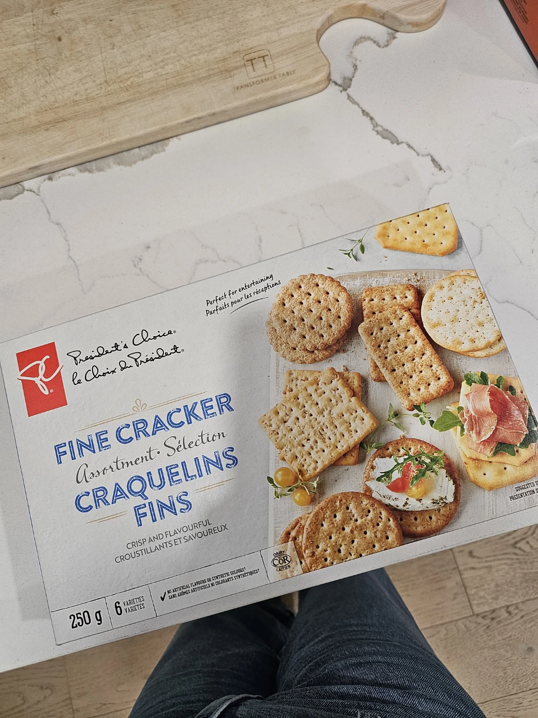 President's Choice Fine Cracker Assortment - 250g