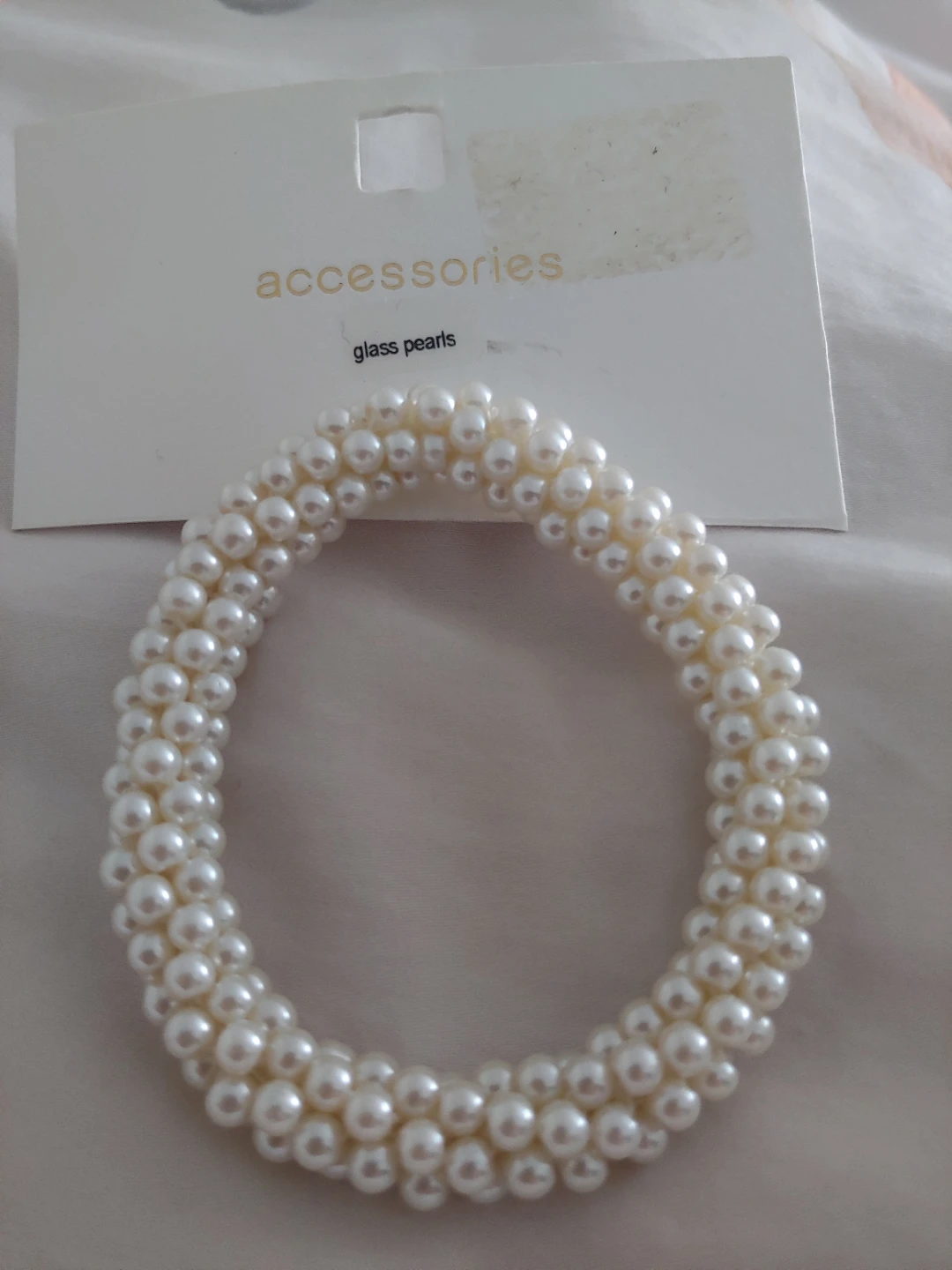 New Glass Pearl Beaded Bracelet - photo 2
