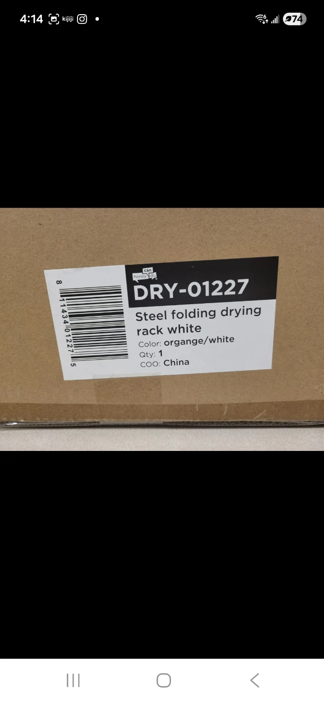 Honey-Can-Do Portable/ Foldable Drying Rack [BNIB - photo 5