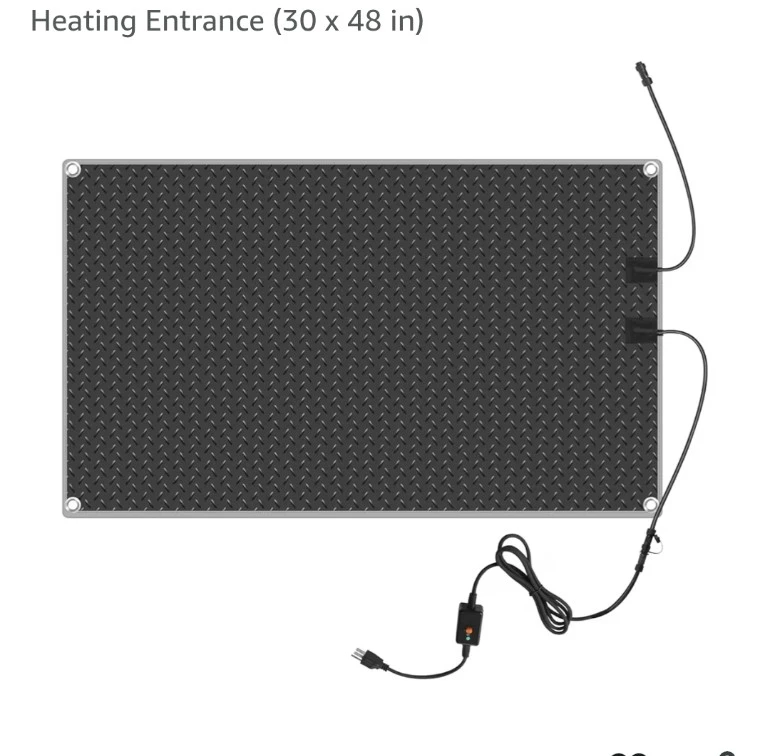 Heating Entrance Mat 30 x 48 in Brand New