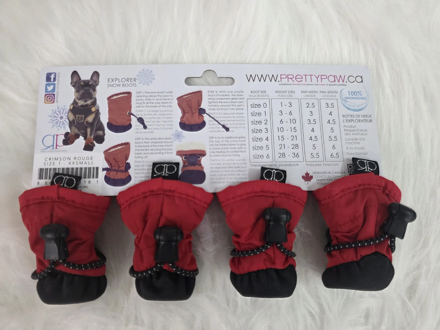 Pretty Paw Explorer Snow Boots - Size 1 (XXSmall) - photo 2
