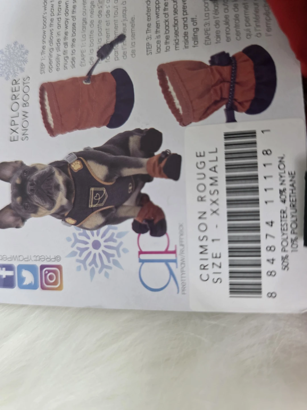 Pretty Paw Explorer Snow Boots - Size 1 (XXSmall) - photo 3