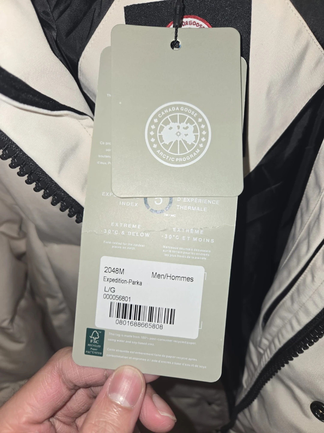 Canada Goose Parka - Size L - NEVER USED