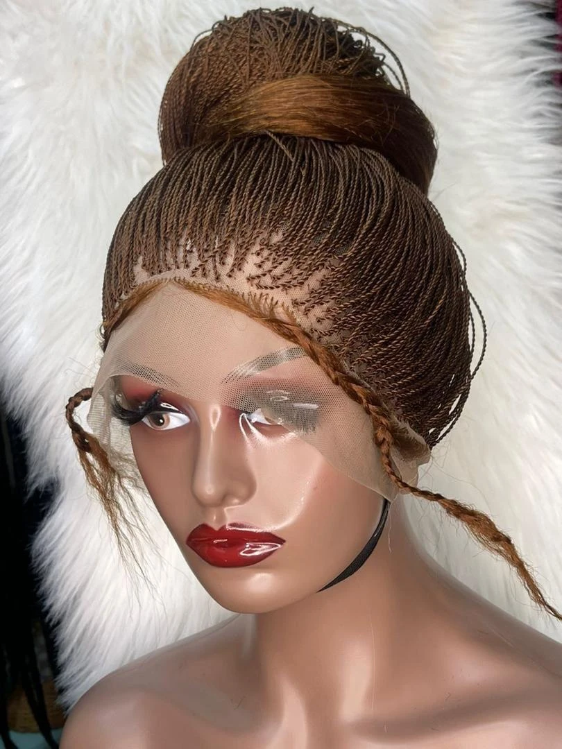 Braided Wig with Ombre Curls - photo 5
