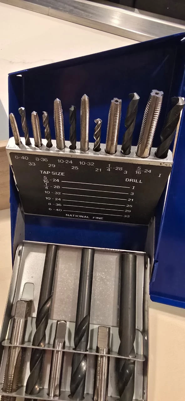 Tap and Drill Bit Set