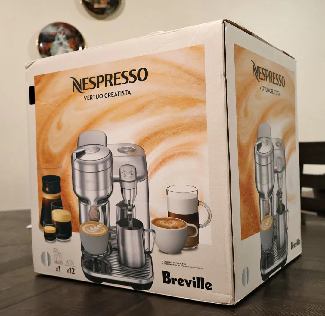 Nespresso Vertuo Creatista by Breville - Brand New