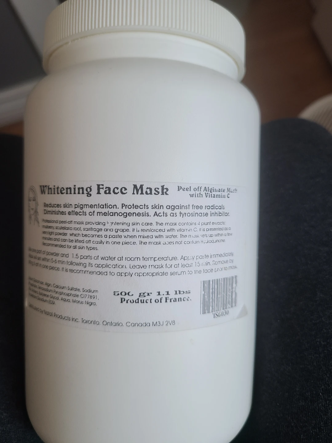 Natali Products Whitening Face Mask"🧡"