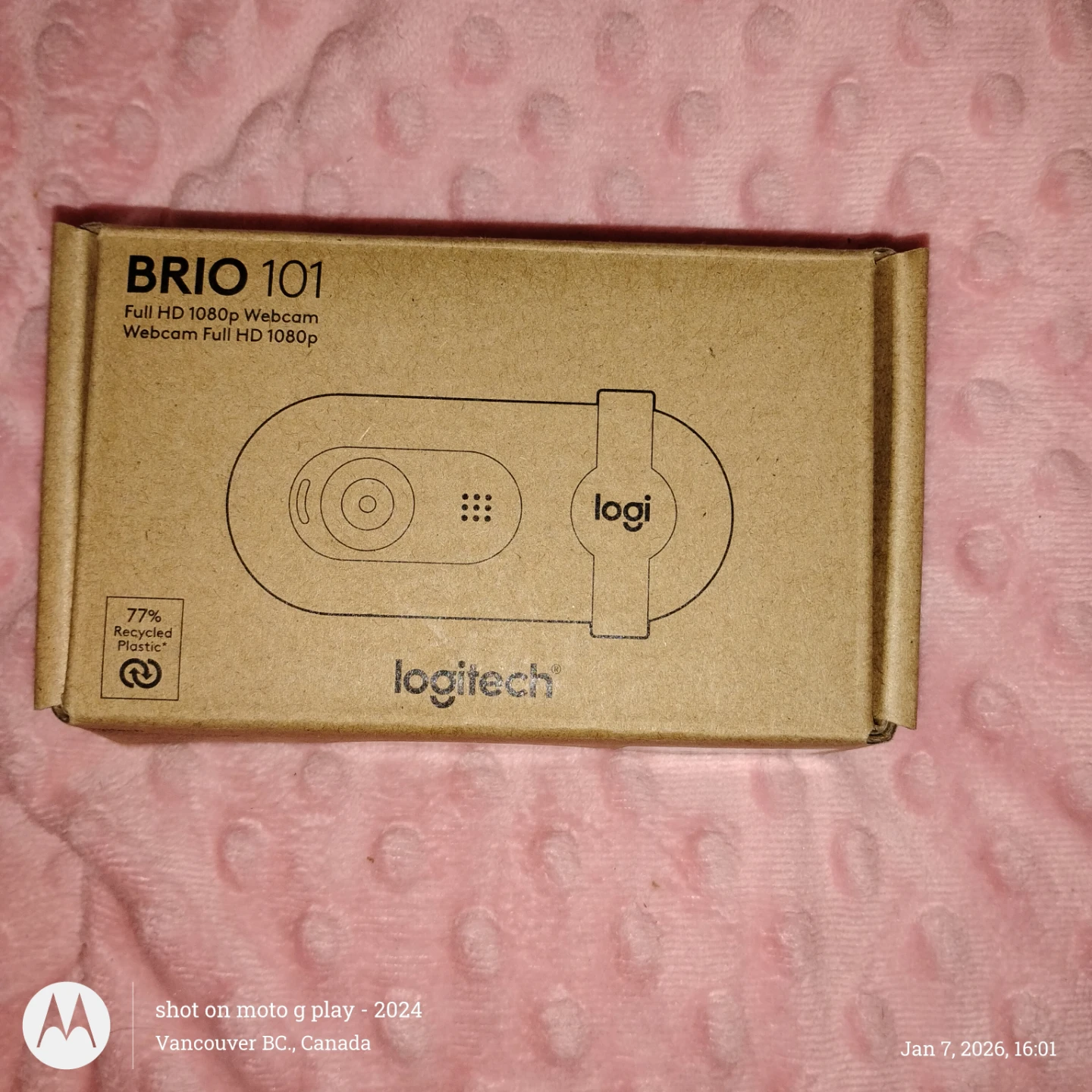 Logitech BRIO 101 Full HD 1080p Webcam