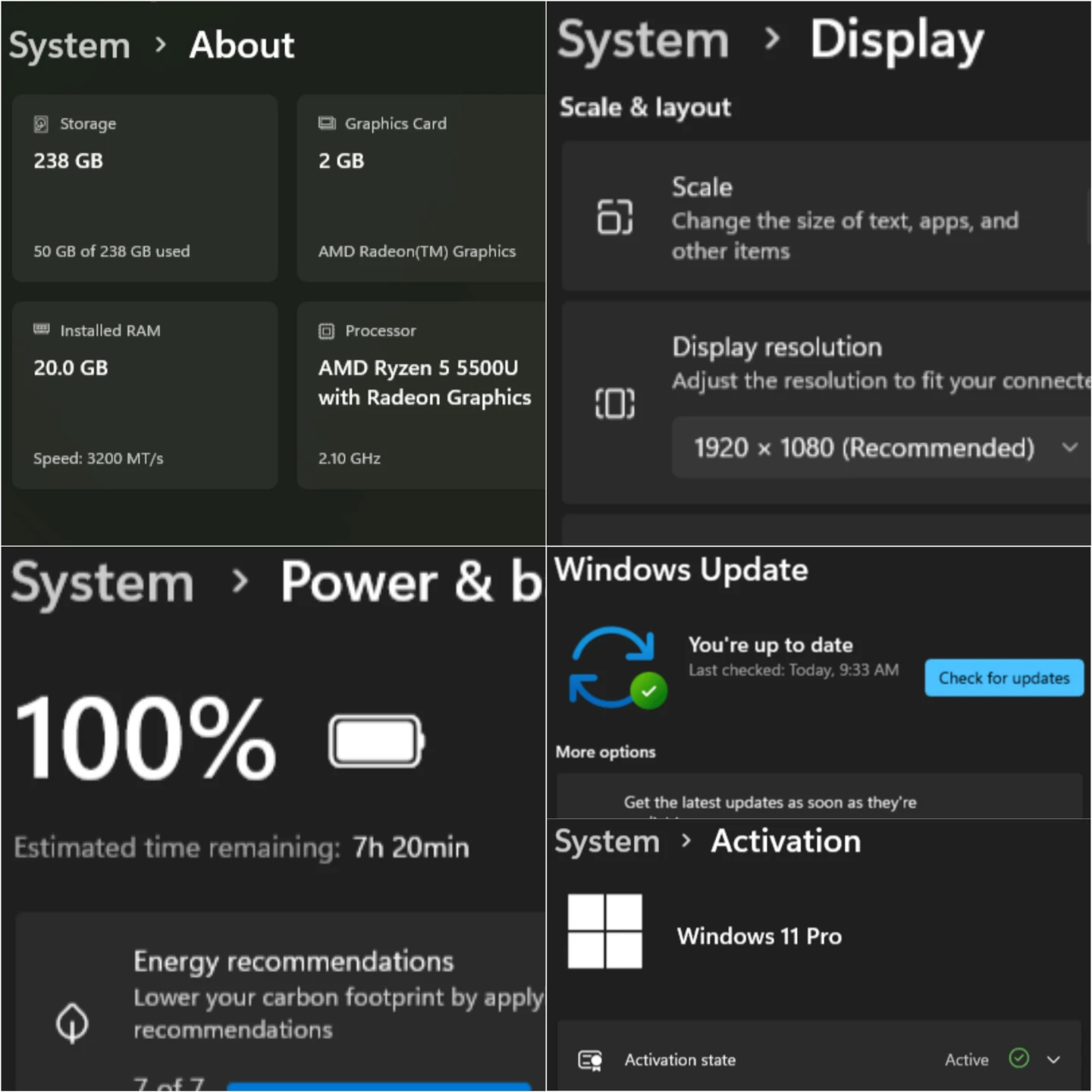 Lenovo ThinkBook 15 G3 ACL Laptop - Ryzen 5, 20GB Win11Pro - photo 5
