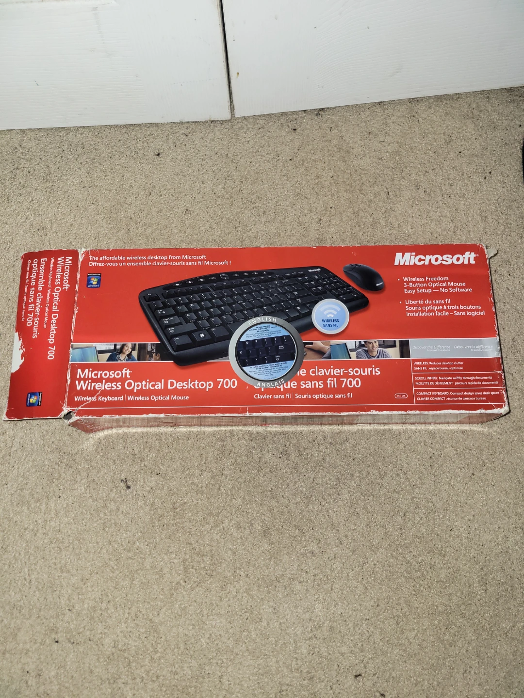 Microsoft Wireless Optical Desktop 700 Keyboard & Mouse