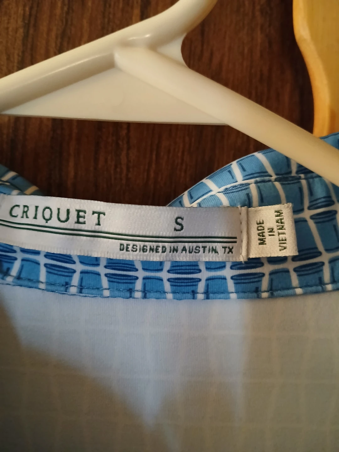 Criquet Men's Polo Shirt Size S - photo 2