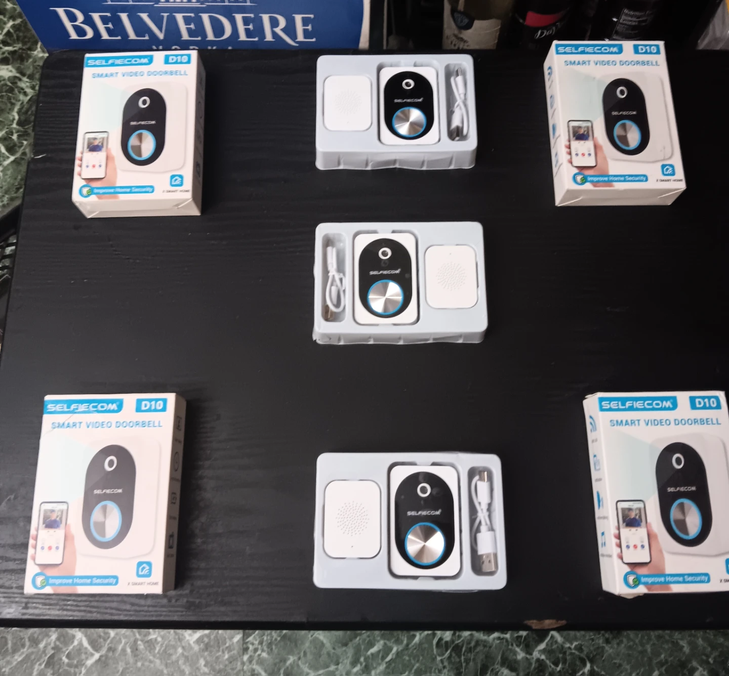 SELFIECOM D10 Smart Video Doorbell (EACH)