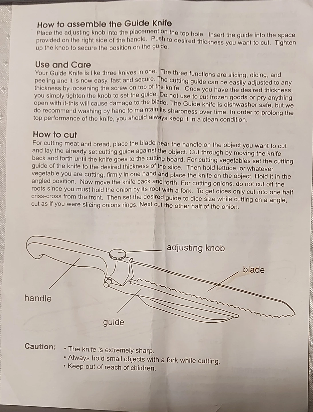 Guide Knife Adjustable Thickness Slicer - photo 3