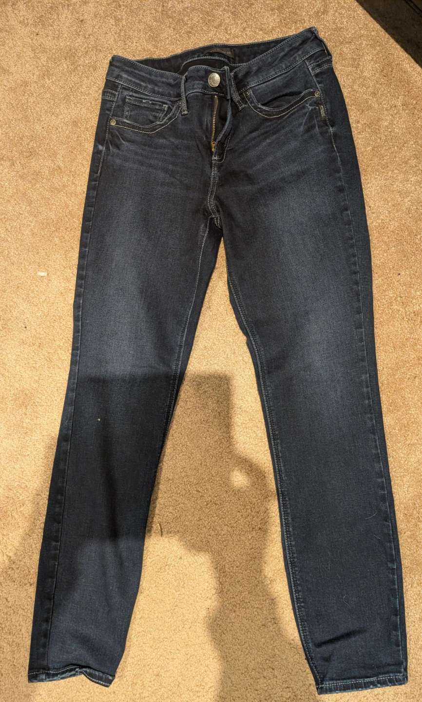 Silver Jeans Co. Women's Dark Wash Skinny Jeans
