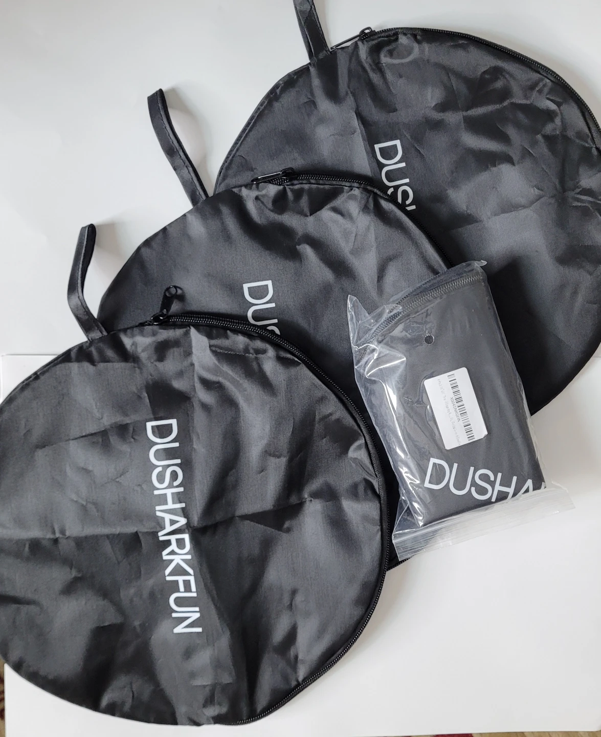 Dusharkfun Black Travel Laundry Bag 3 pcs - photo 2