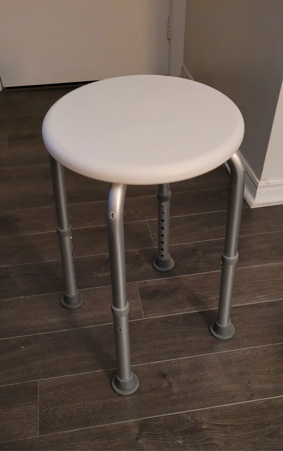 Adjustable Height Shower Stool