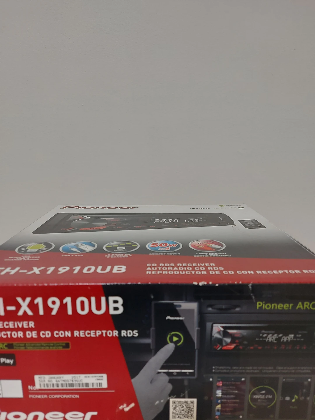Pioneer FH-X1910UB CD RDS Receiver - photo 2