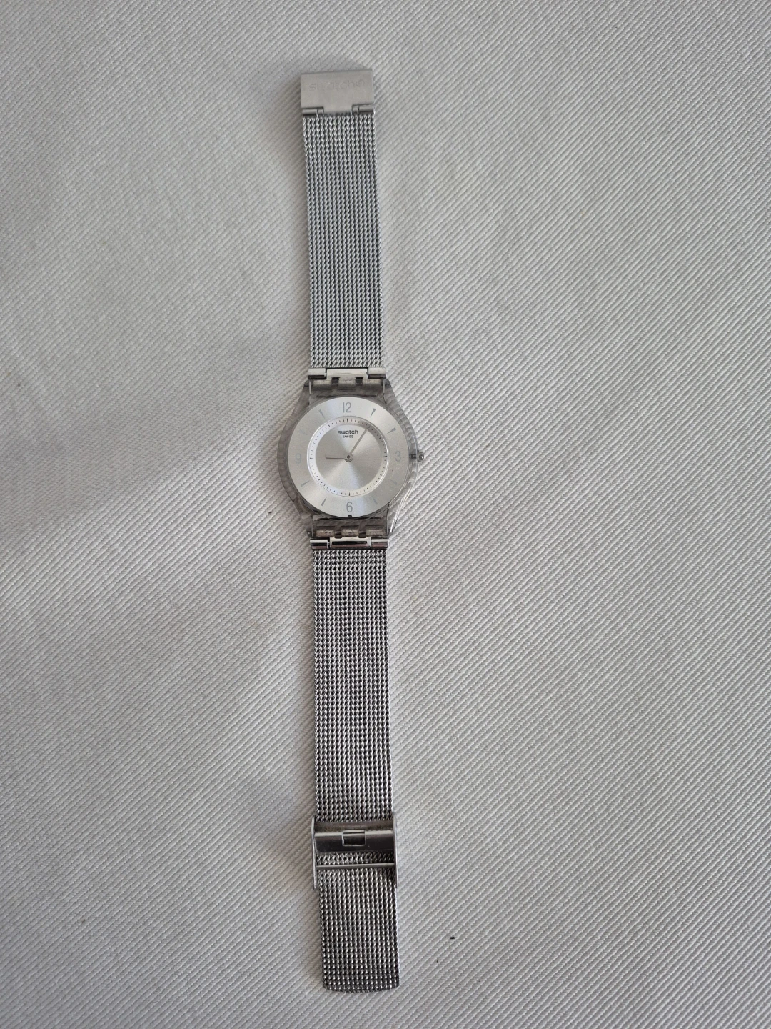 Swatch Watch with Stainless Steel Band - photo 2