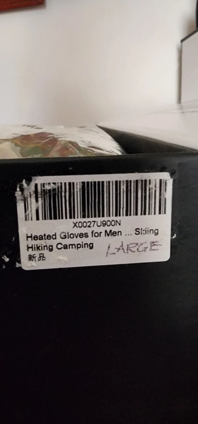 SAVIOR Heated Gloves for Men - Large