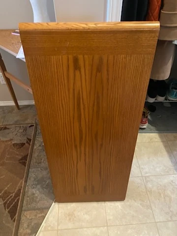 Solid Oak Dining Set with 6 Chairs - photo 4