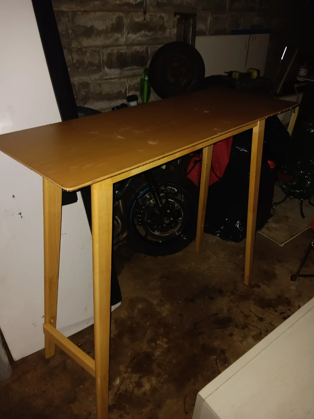 Wooden Console Table bar