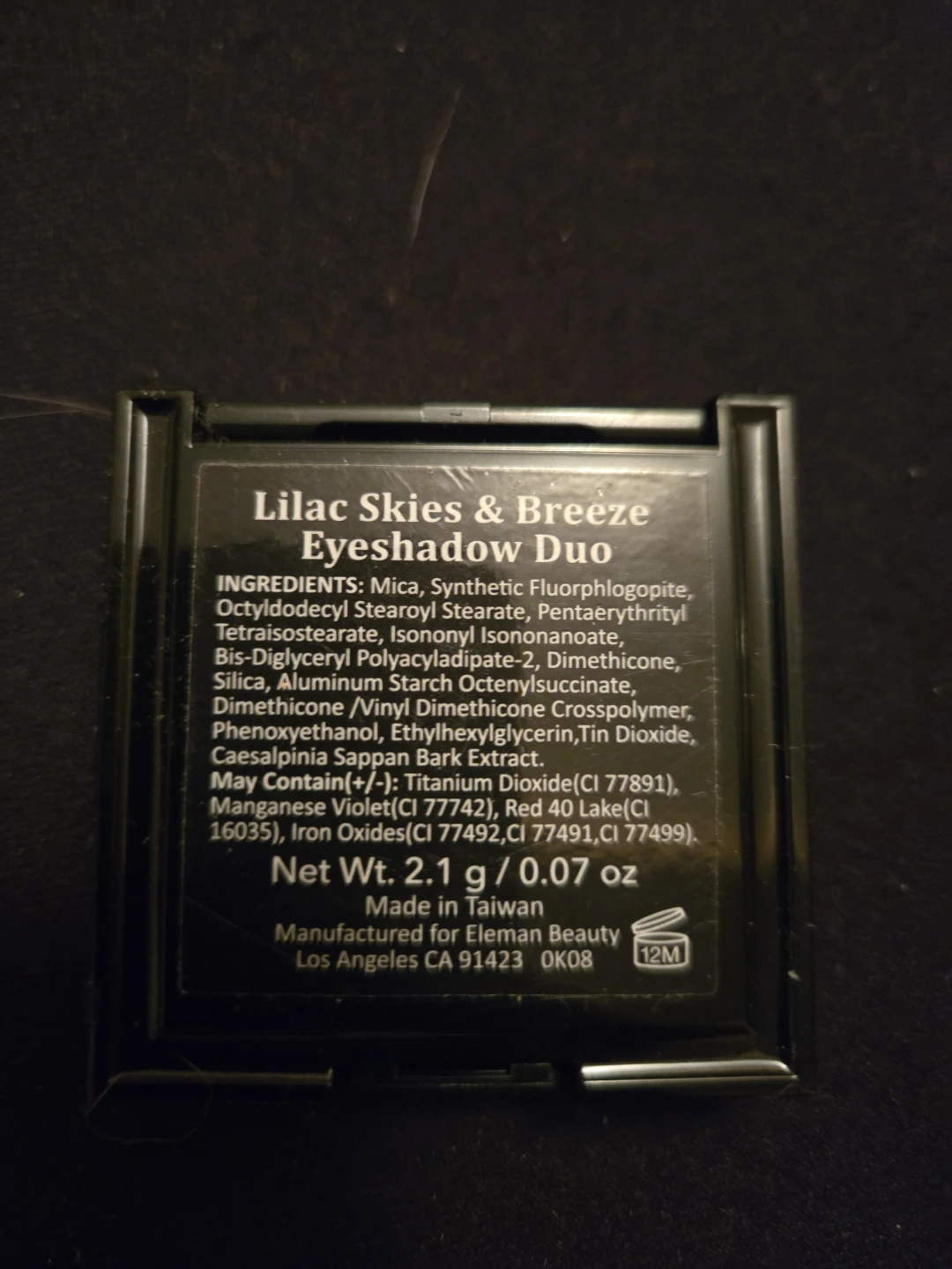 Eleman Beauty Lilac Skies & Breeze Eyeshadow Duo - photo 2