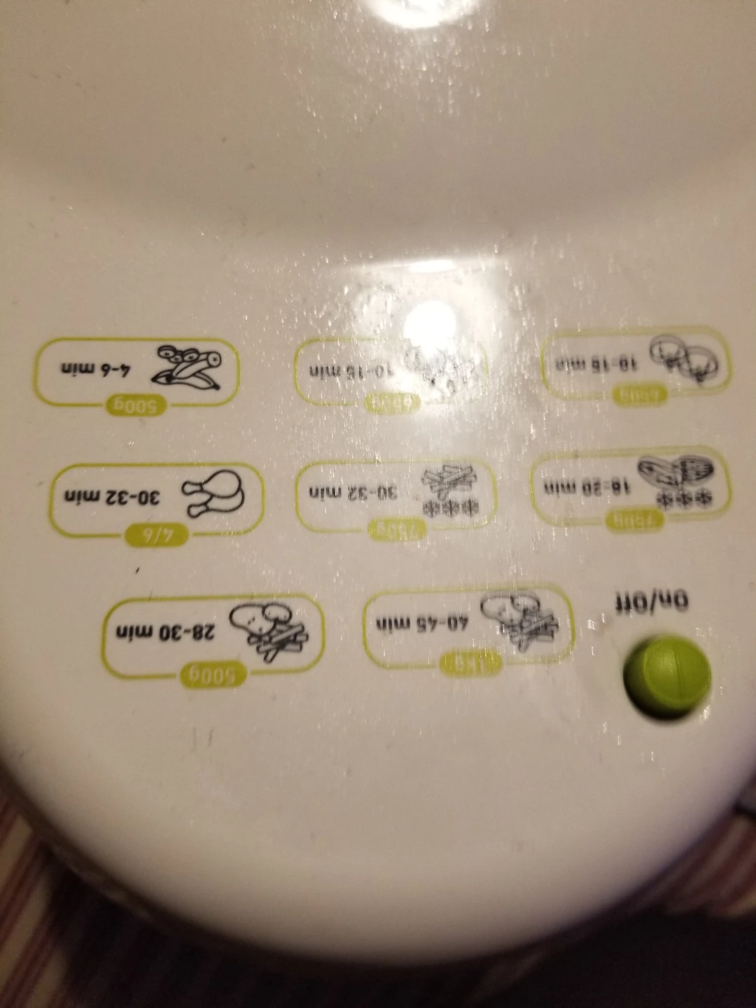 Tfal air fryer accufry original - photo 3