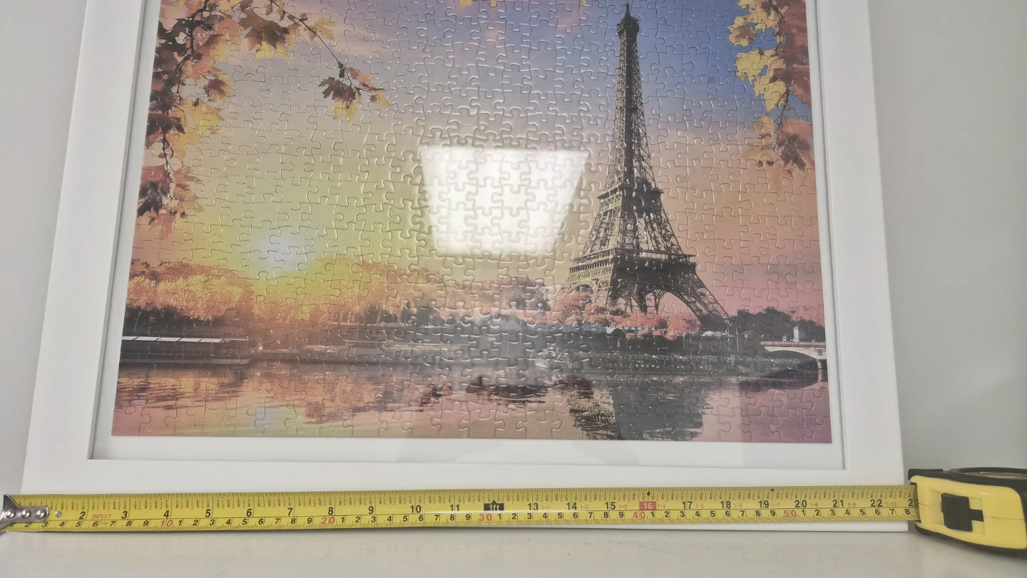 Framed Paris Jigsaw Puzzle - 22" x 18" - photo 2